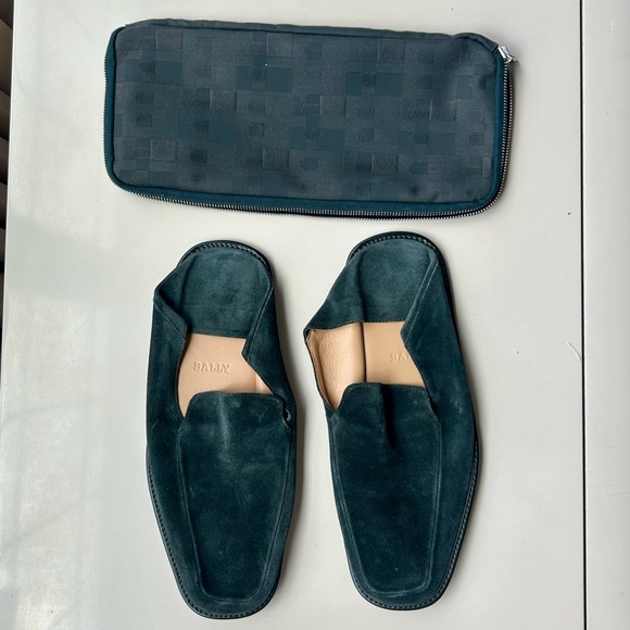 Bally Travel Slippers with Case - Picture 3 of 7